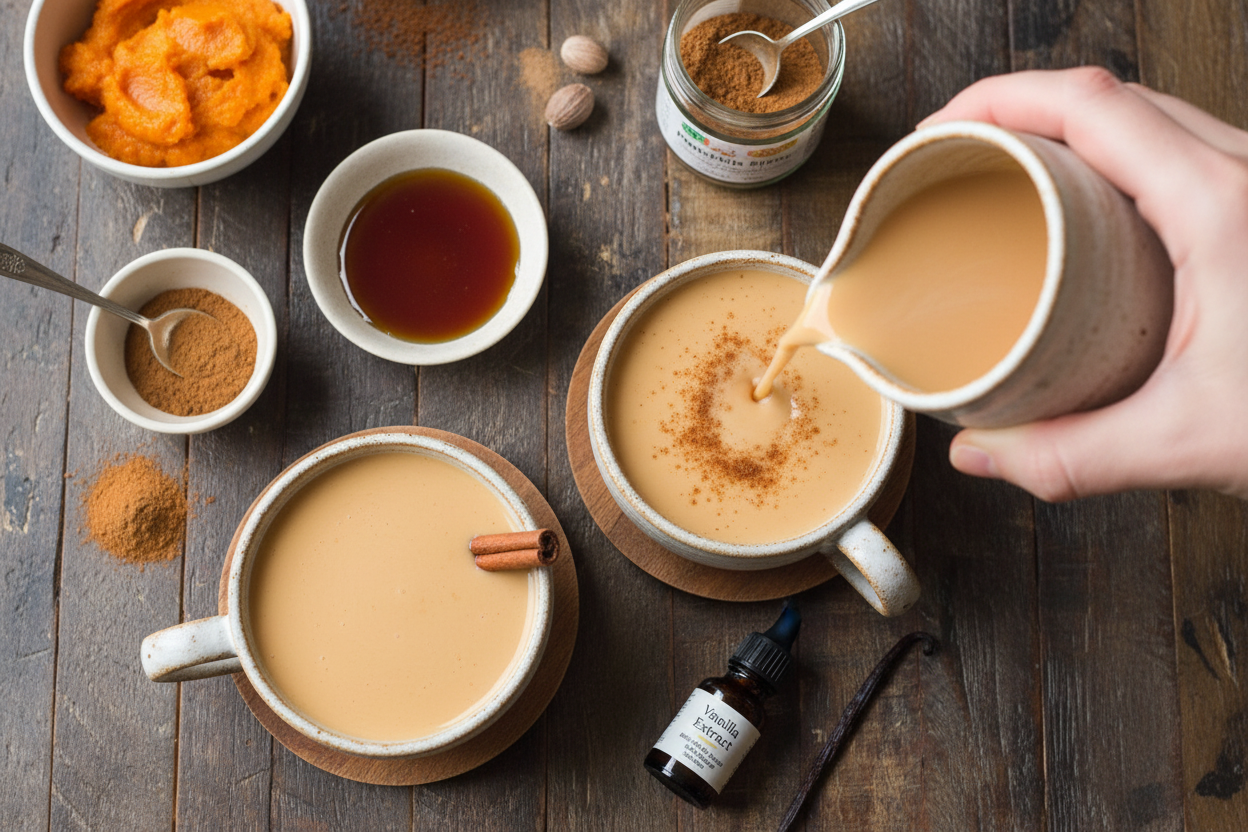 Homemade Pumpkin Spice Creamer Recipe