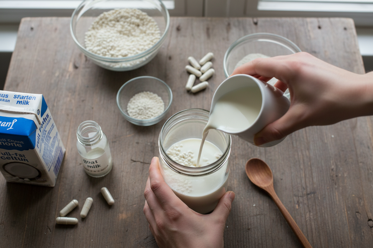 Homemade Raw Milk Kefir Recipe Guide