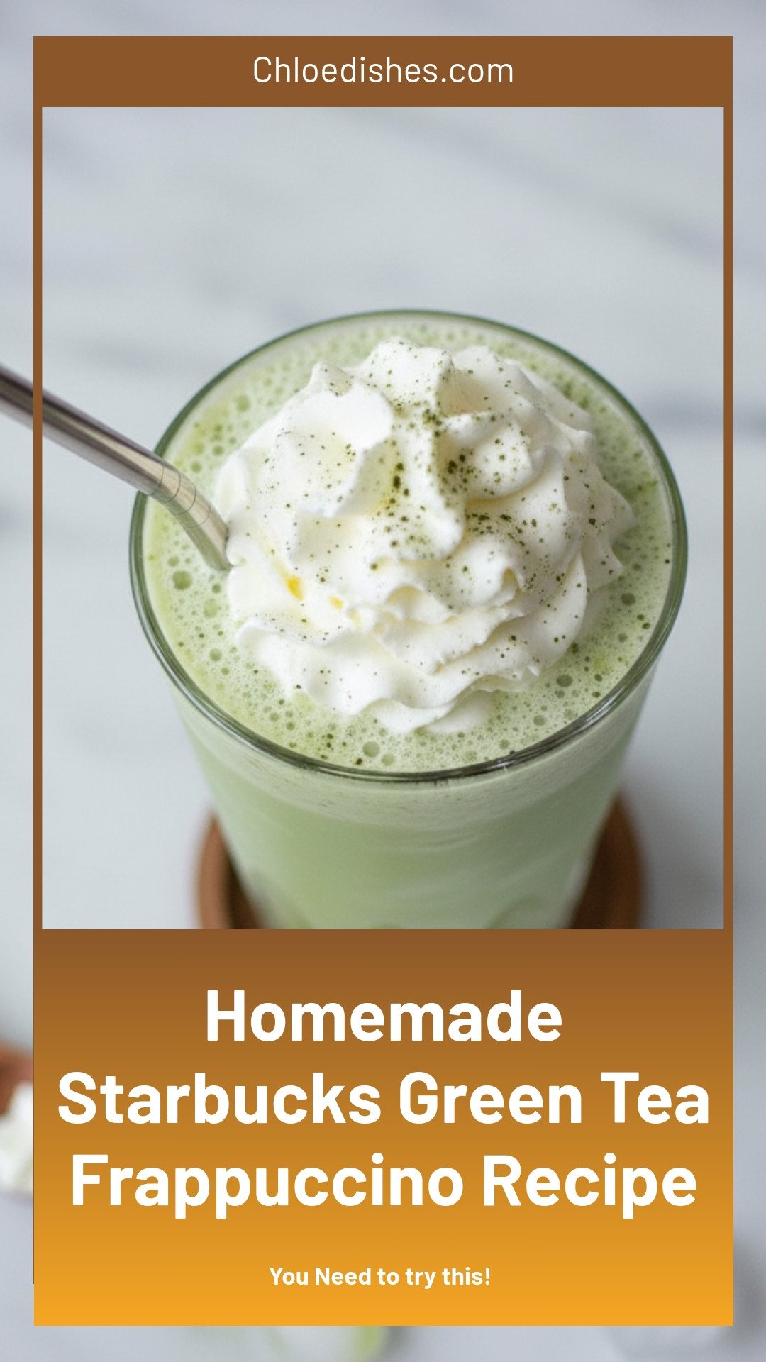 How to Make a Starbucks Green Tea Frappuccino Recipe at Home