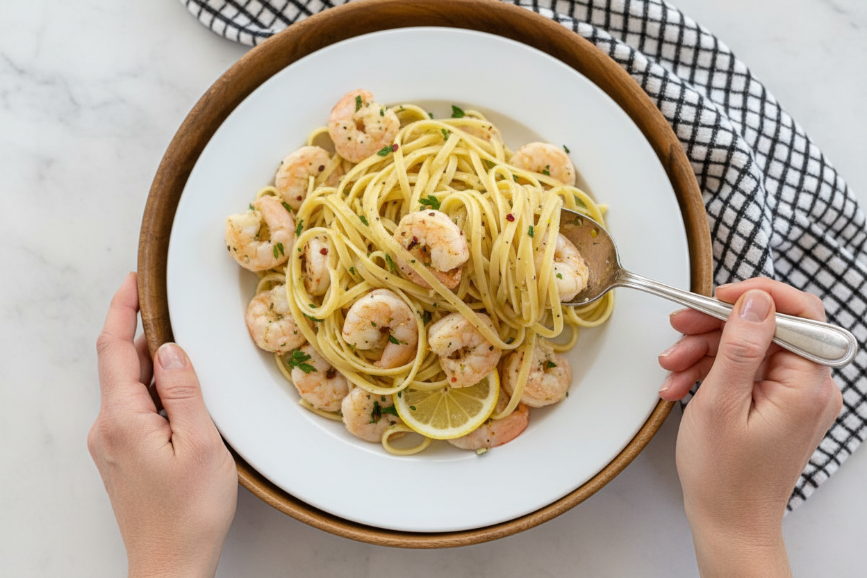 Ina Garten 5-Star Shrimp Scampi 30-Minute Dinner