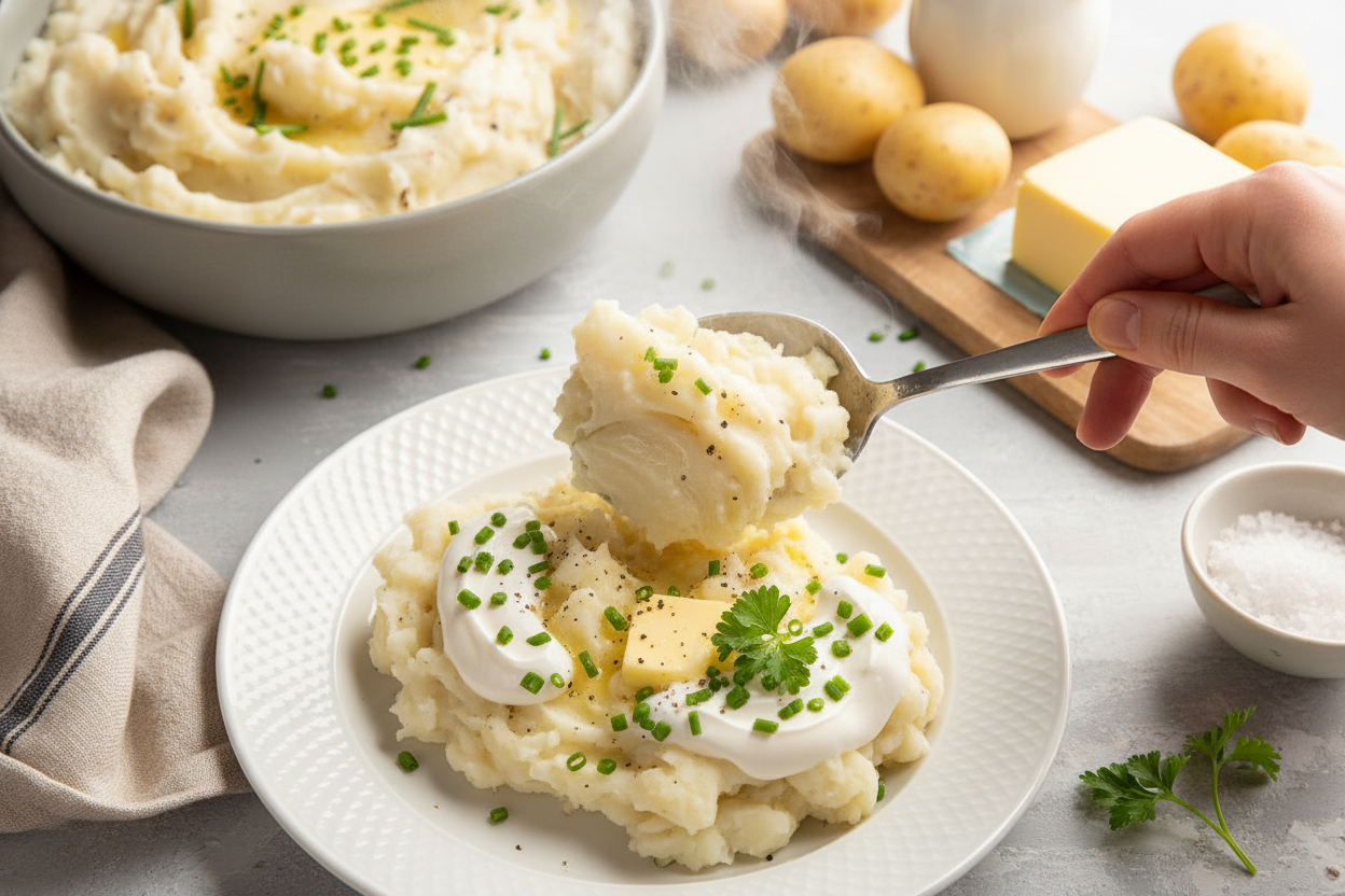 Instant Pot Mashed Potatoes: Instant Pot Mashed Potatoes Recipe Easy and Creamy