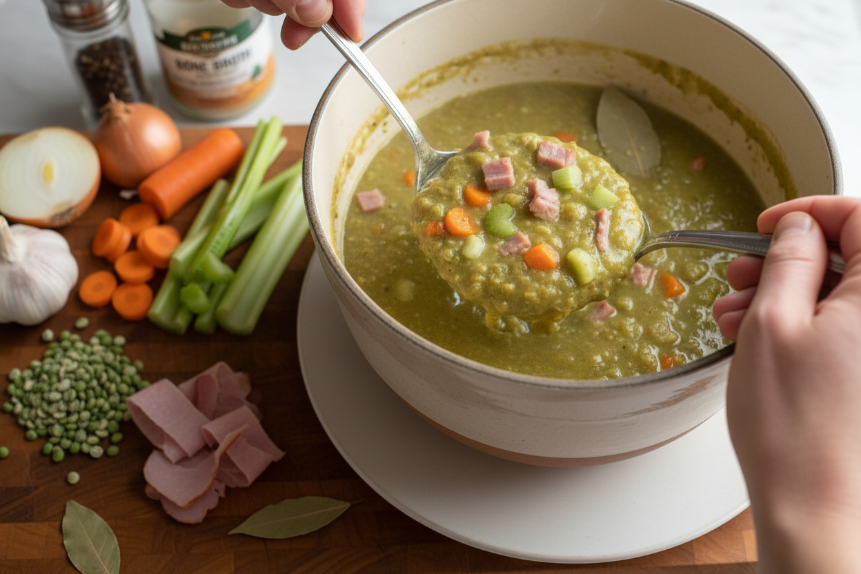 Instant Pot Split Pea Soup Healthy Easy Recipe