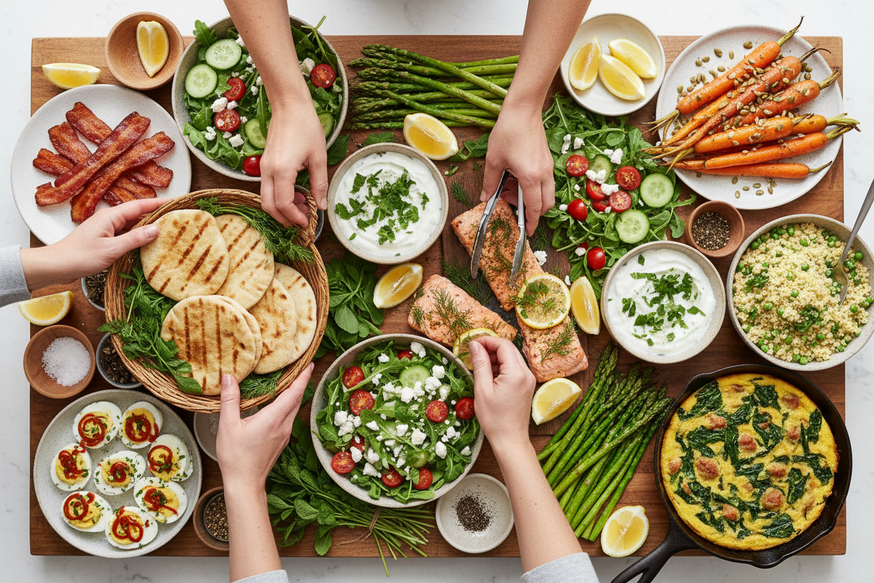 Isolated Easter Brunch Ideas from Caroline Chambers