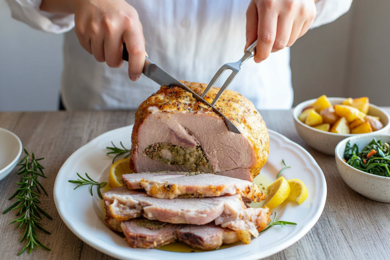Italian Porchetta Style Pork Shoulder Roast Recipe