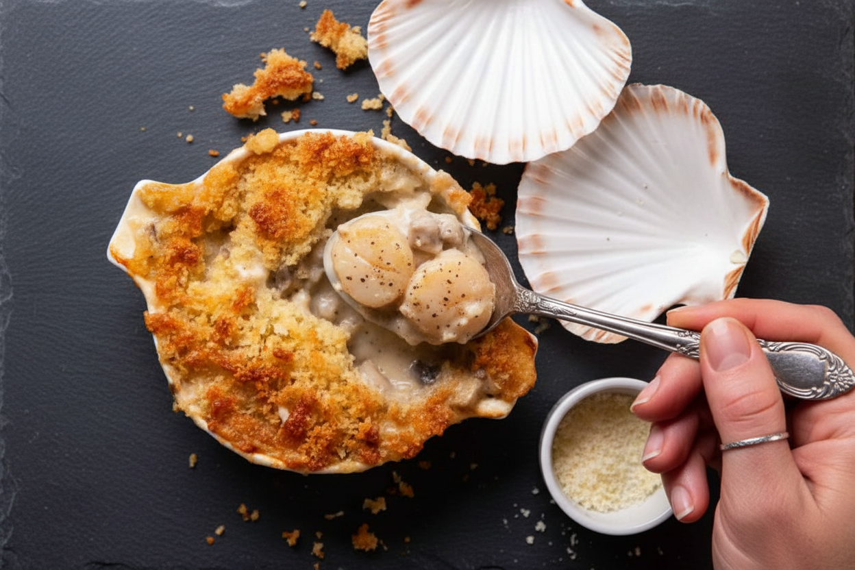 JB Coquilles Saint Jacques Seafood Recipe