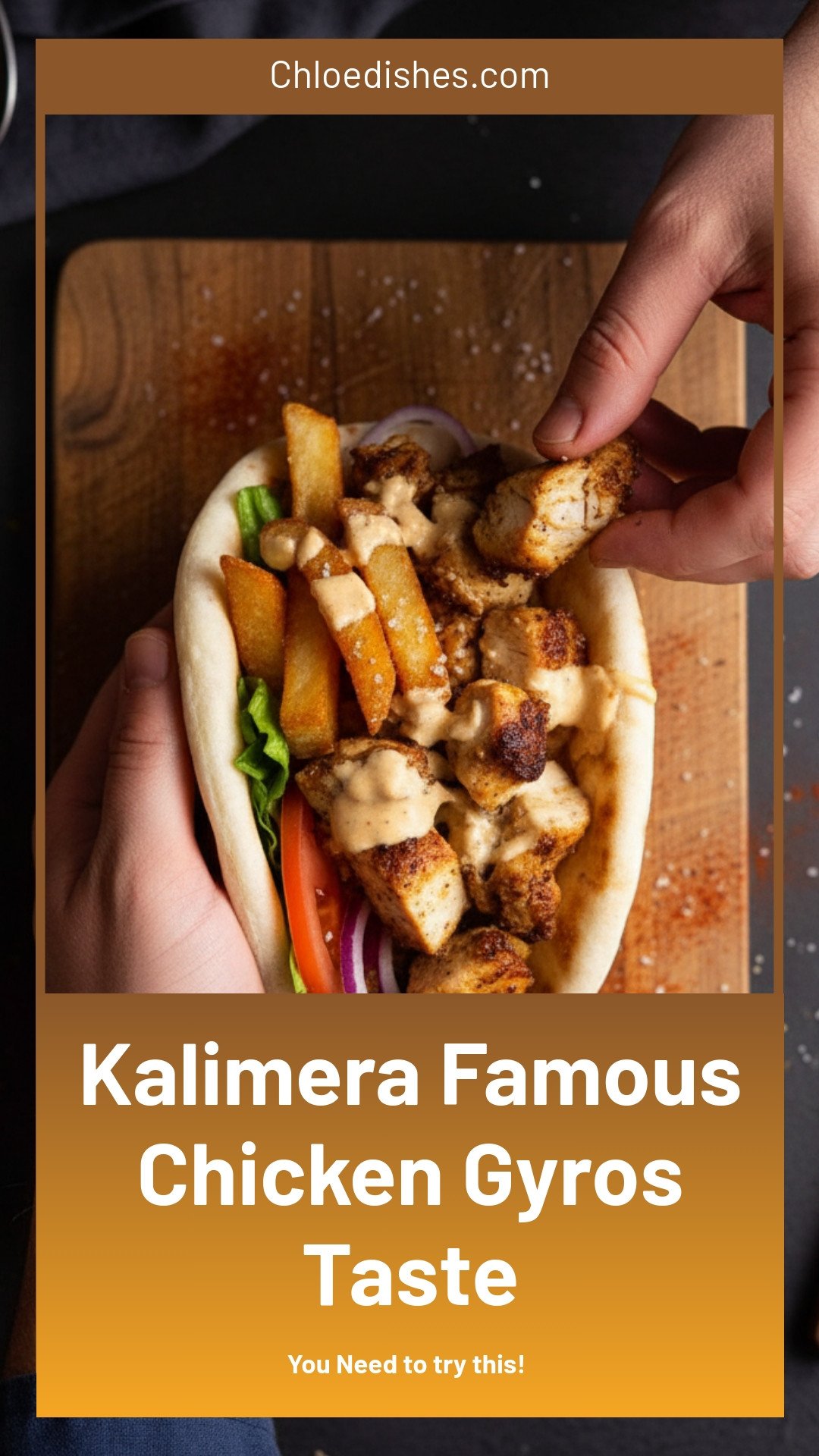 Kalimera’s Famous Chicken Gyros