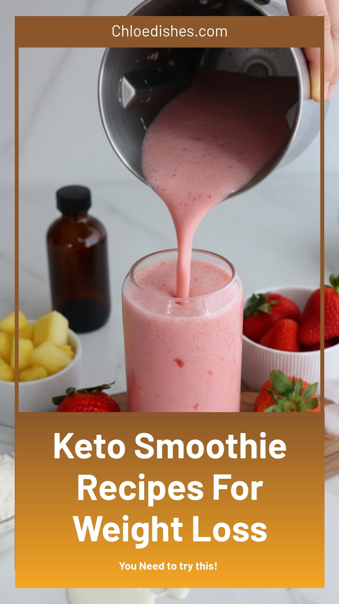 Keto Smoothie Recipe For Weight Loss
