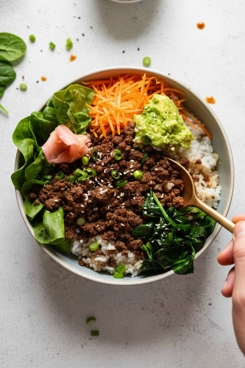 Korean Beef Bulgogi Rice Bowls –...