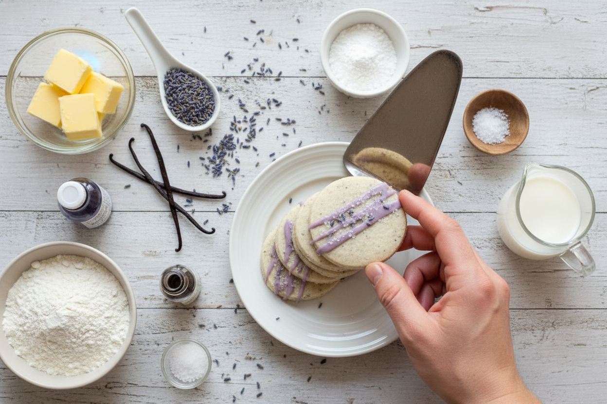 Lavender Shortbread Cookie Recipe and Tips