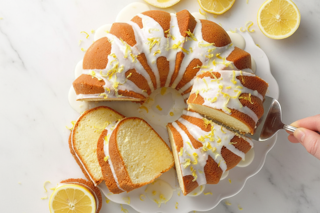 Lemon Bundt Cake Recipe Easy Moist