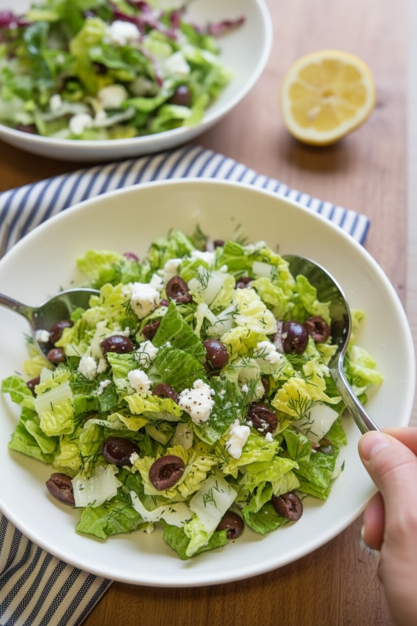 Lemon & Dill Salad | Caroline Chambers