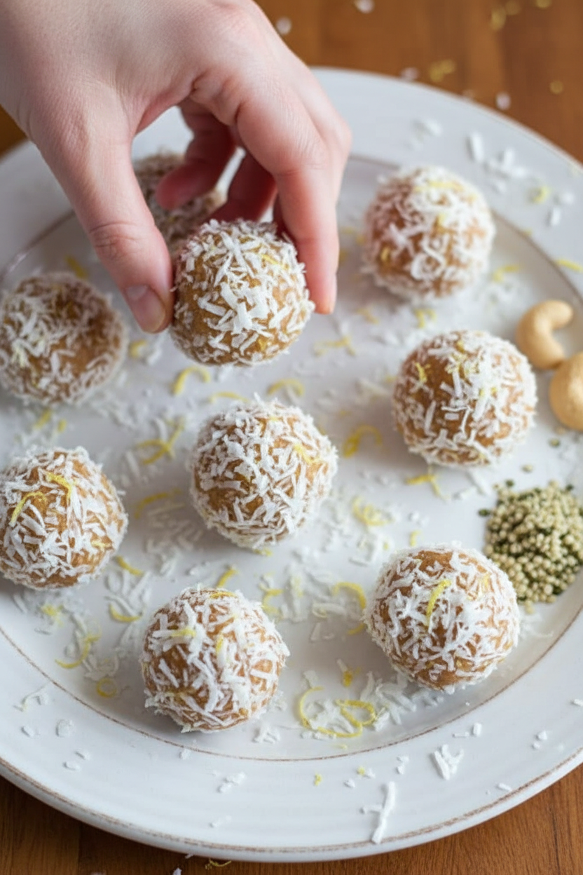 Lemon Energy Balls