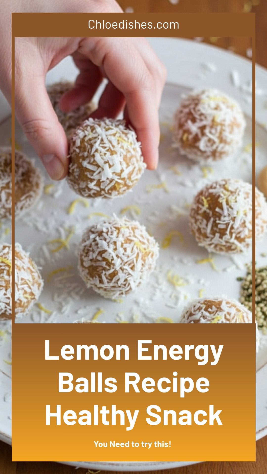 Lemon Energy Balls