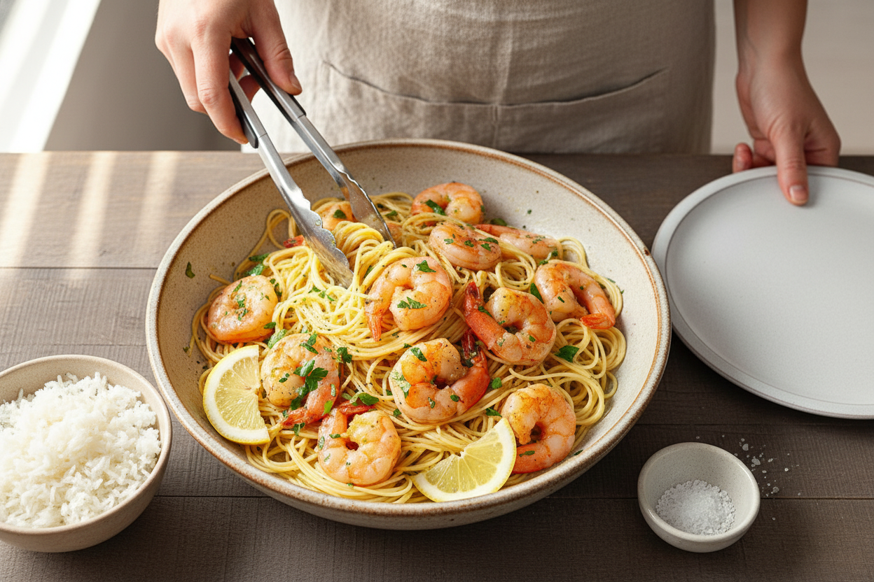 Lemon Garlic Shrimp Recipe