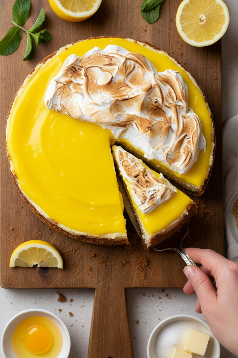 Lemon Meringue Cheesecake