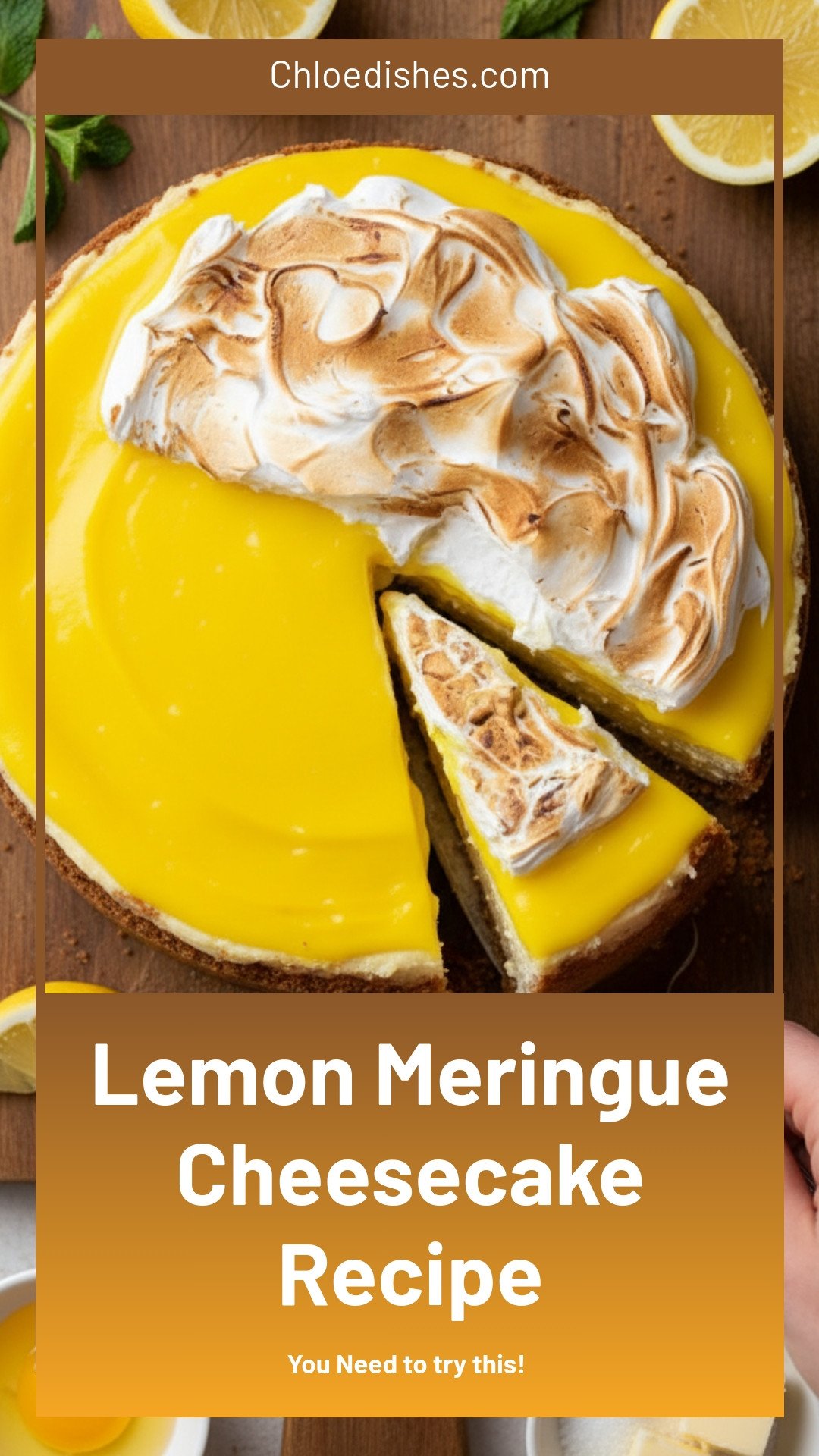 Lemon Meringue Cheesecake
