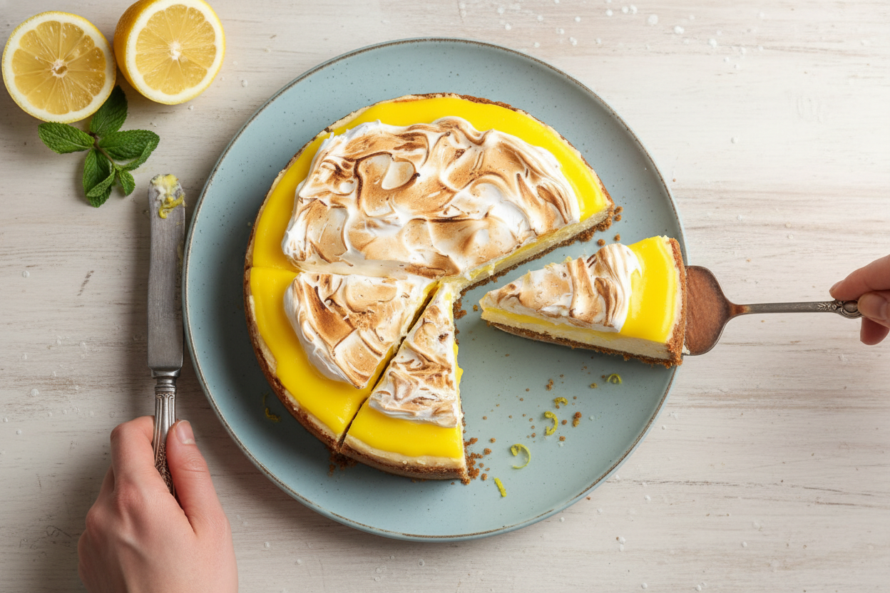 Lemon Meringue Cheesecake Recipe