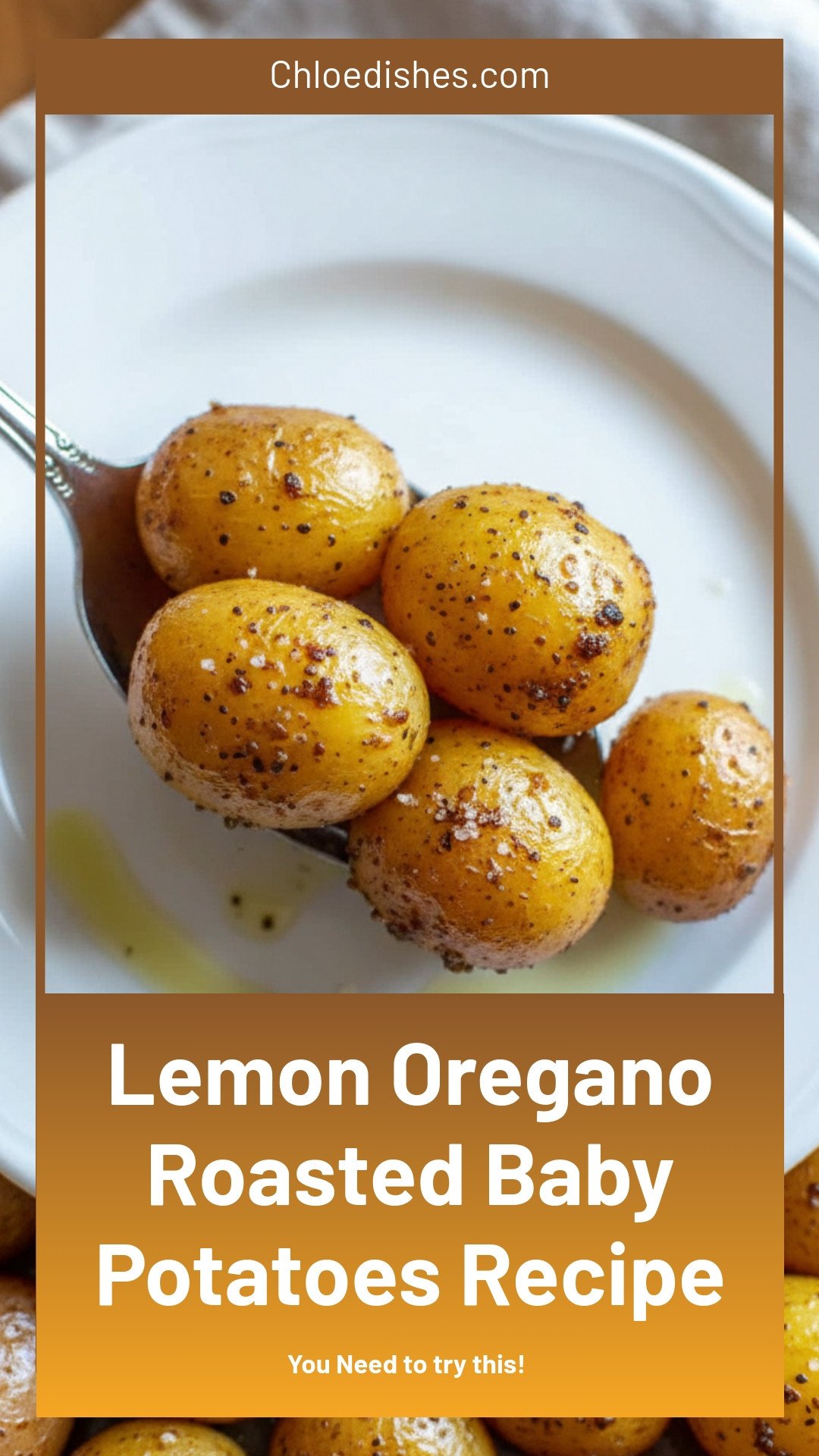 Lemon-Oregano Roasted Baby Potatoes