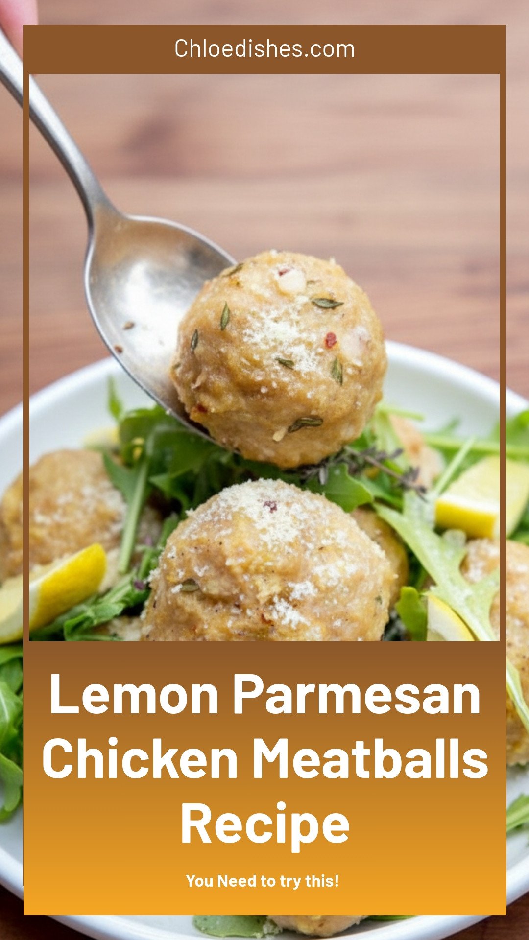 Lemon-Parmesan Chicken Meatballs | Caroline Chambers