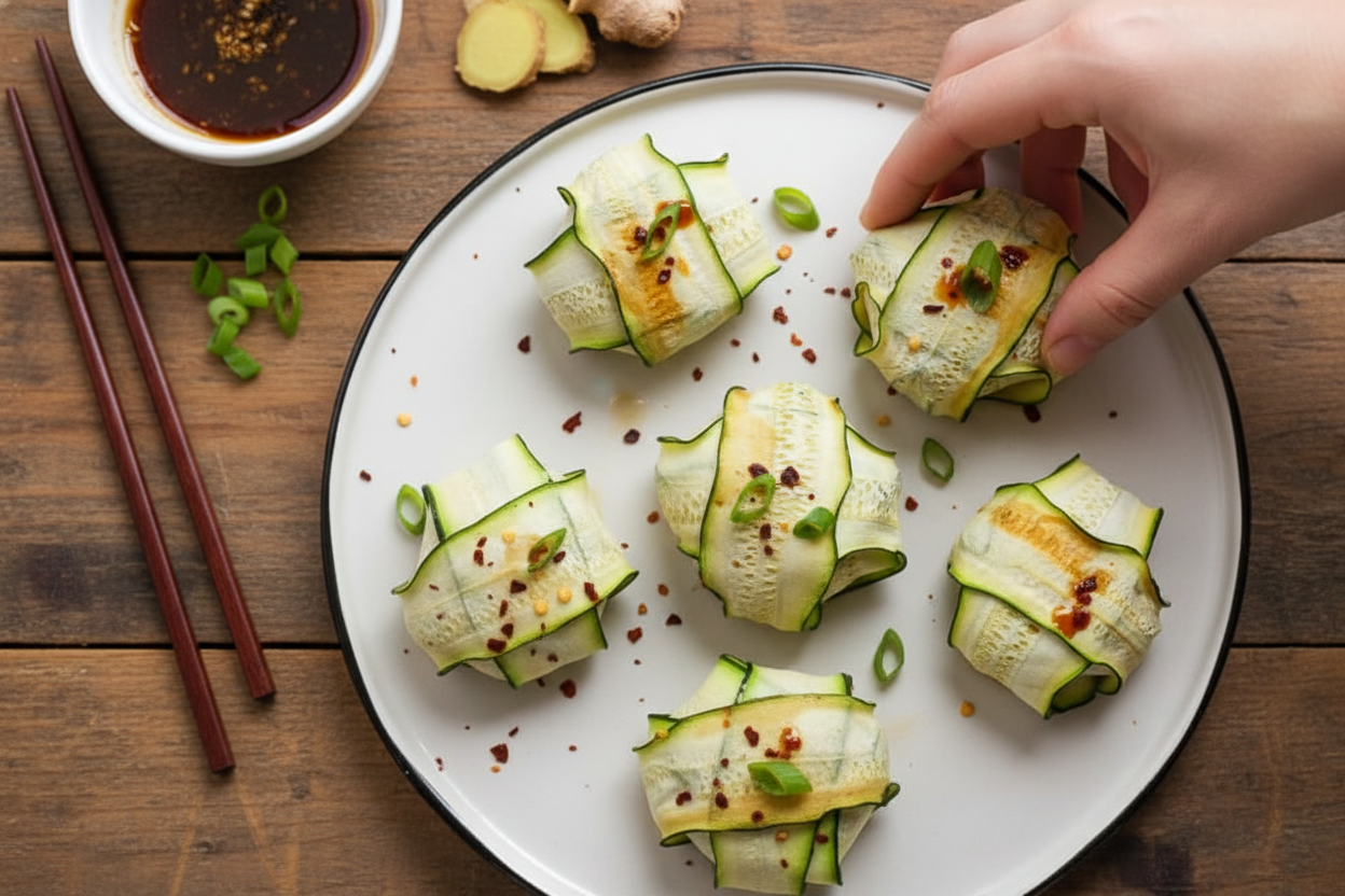 Low Carb Zucchini Pork Dumplings Skinnytaste Recipe