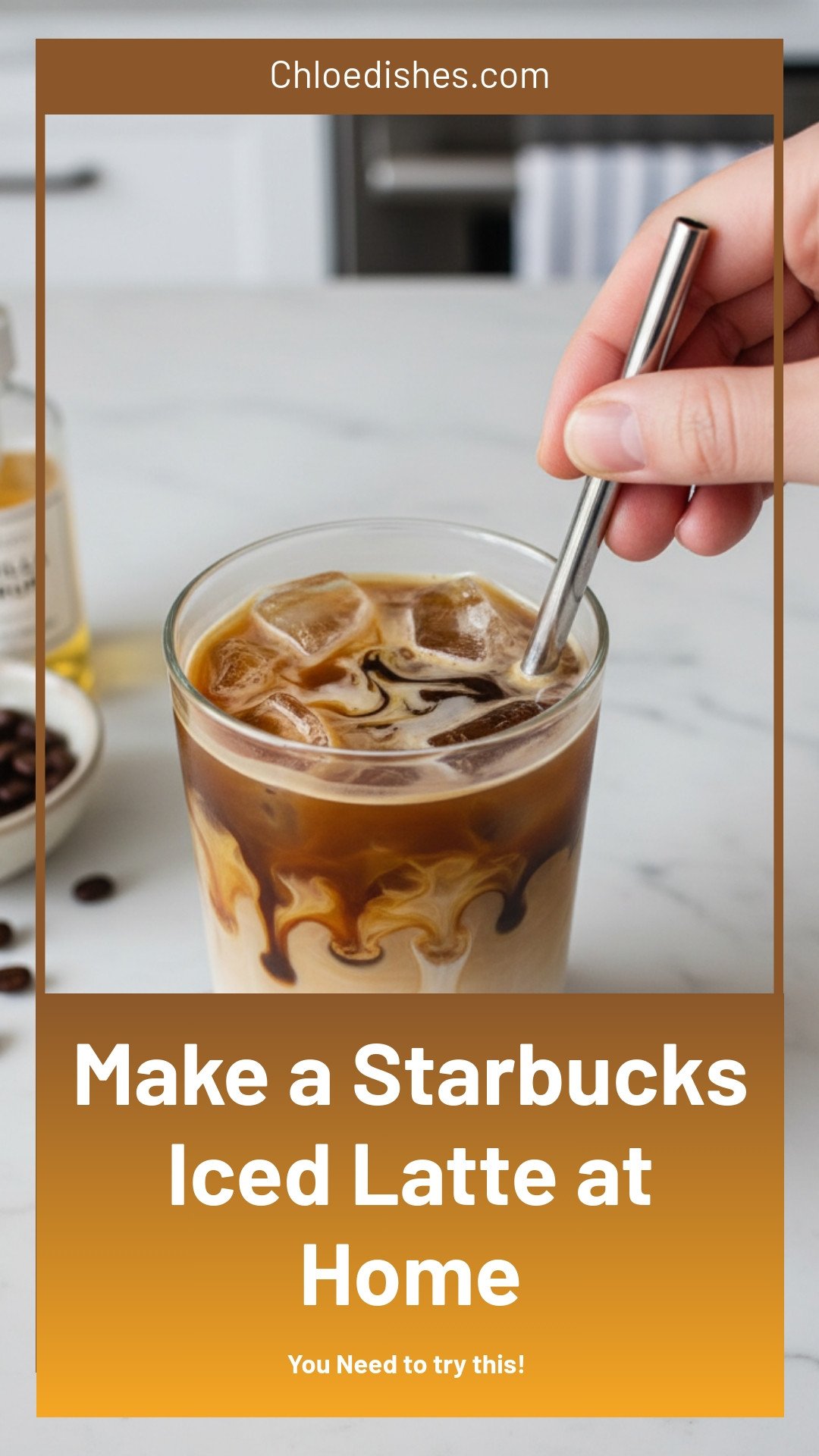 How to Make a Starbucks Copycat Iced Latte at Home