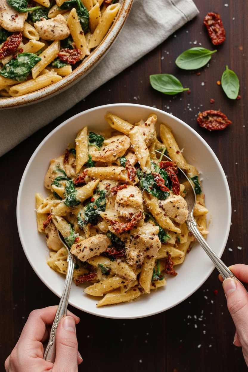 Marry Me Chicken Pasta Recipe