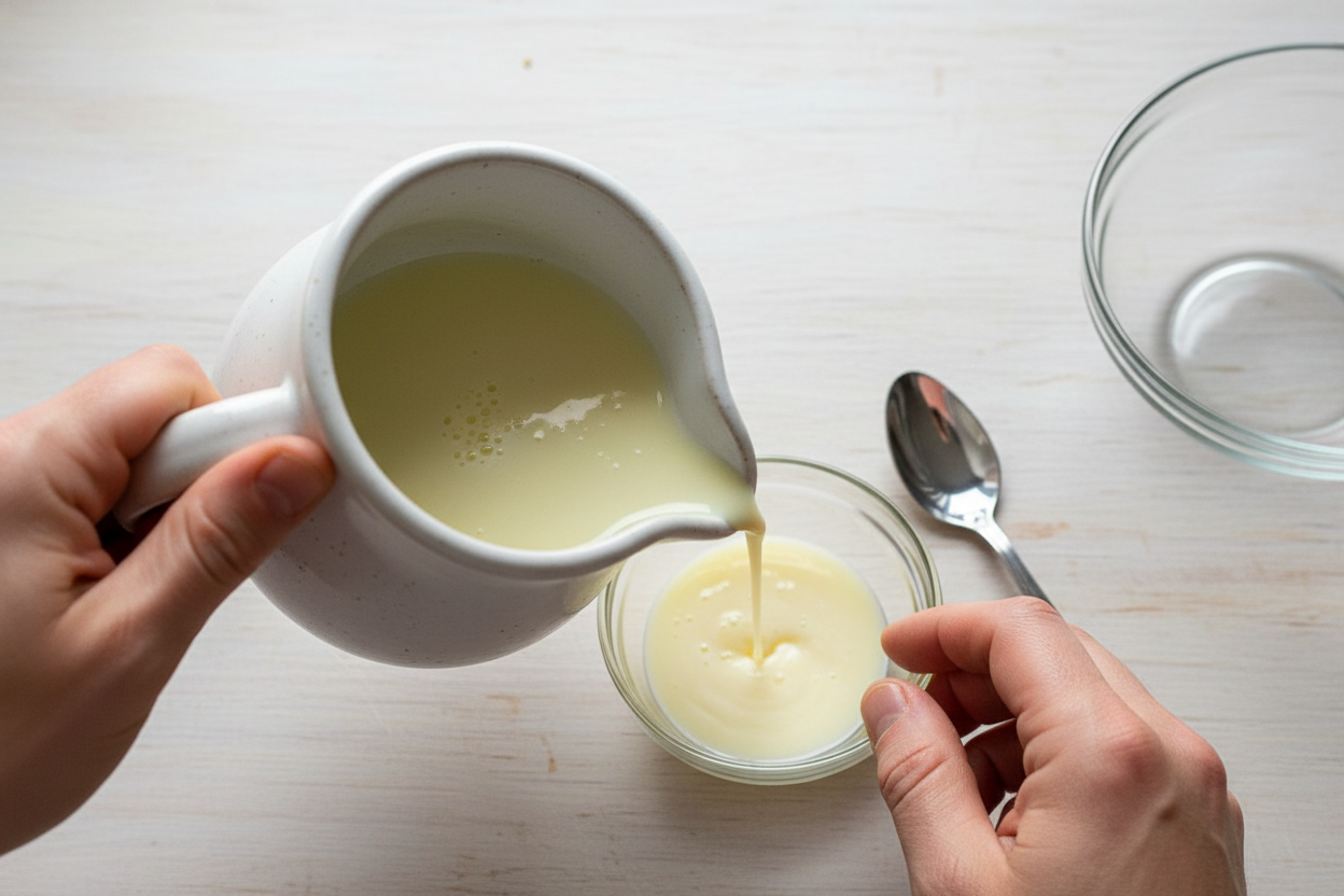 Microwave Sweetened Condensed Milk Recipe