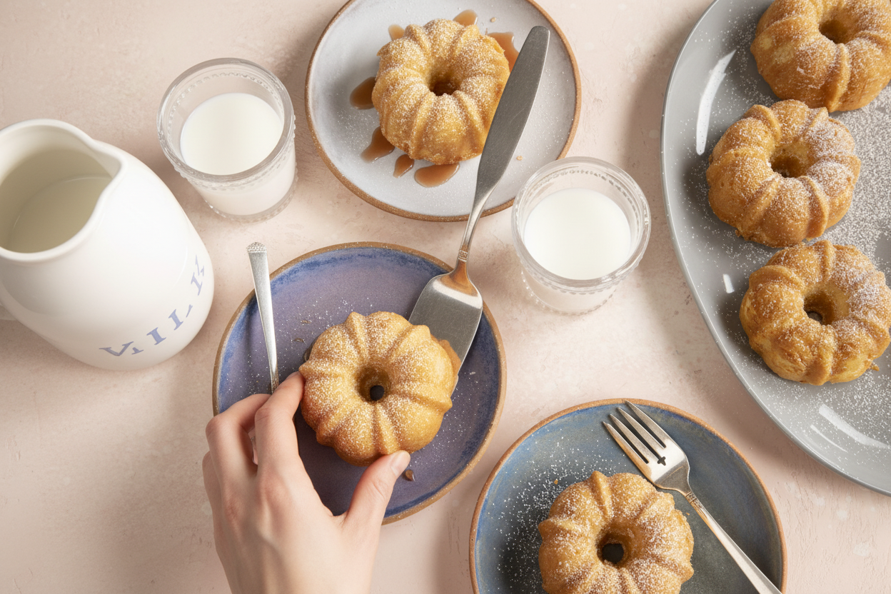 Mini Bundt Cakes Recipe for Adorable Desserts