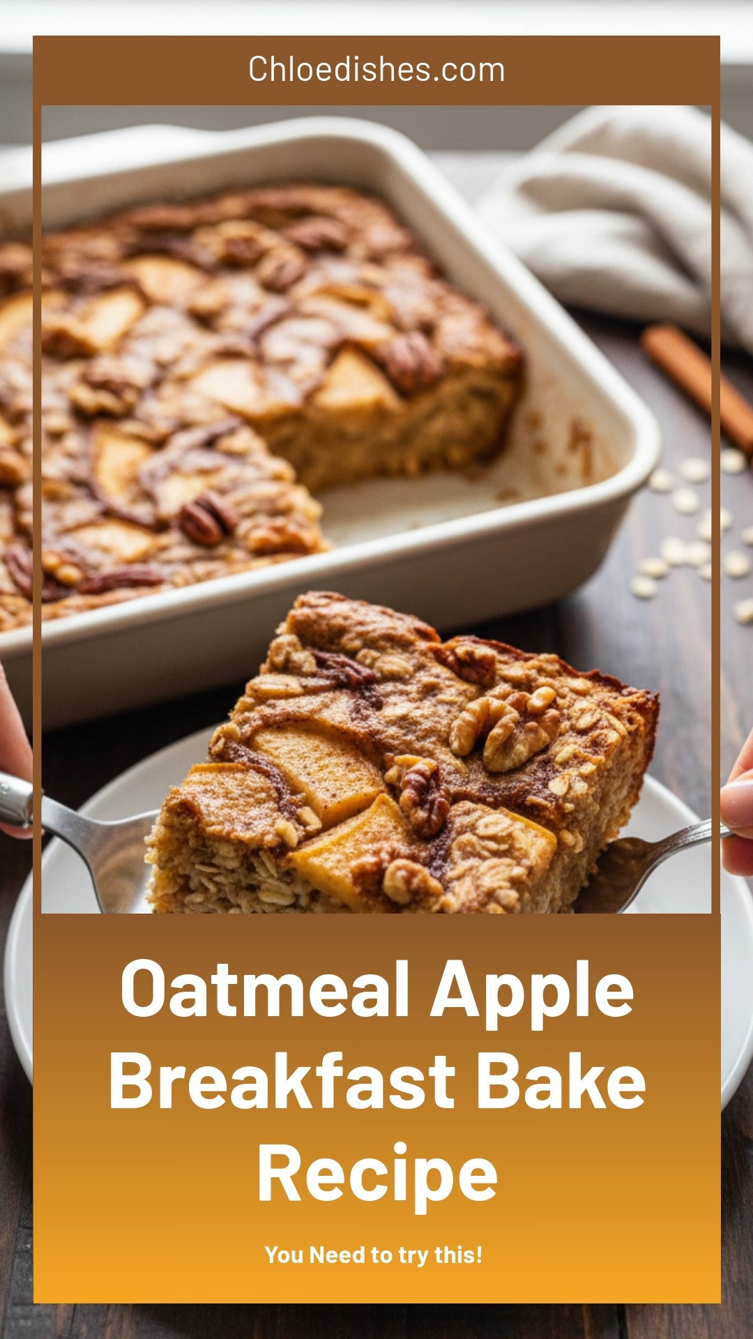 Oatmeal Apple Breakfast Bake Recipe