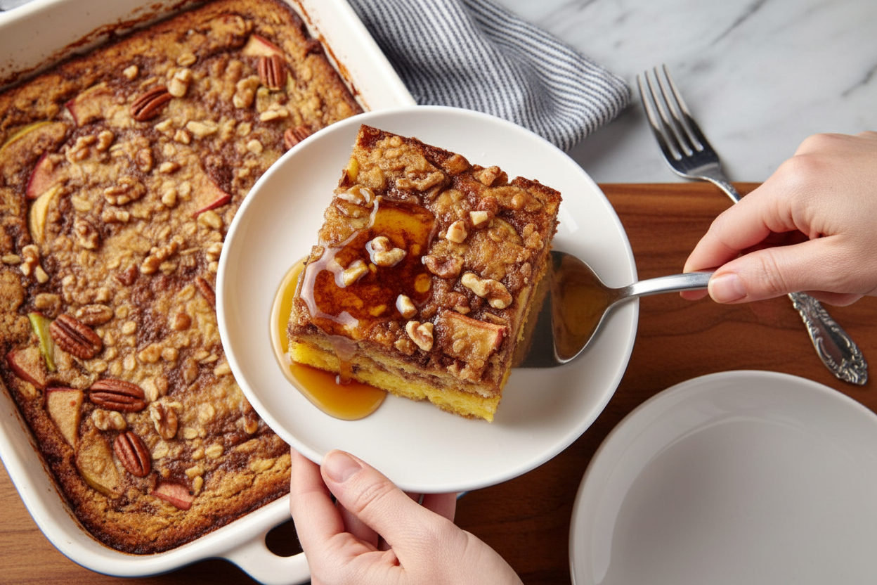 Oatmeal Apple Breakfast Bake Recipe