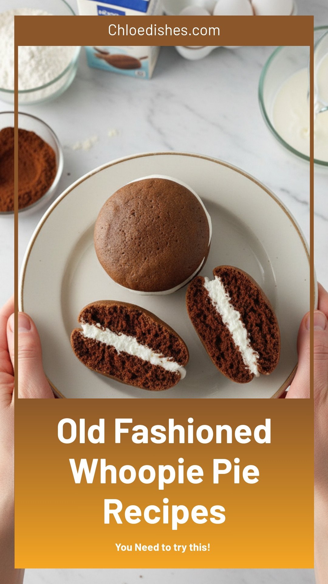 Old-Fashioned Whoopie Pies