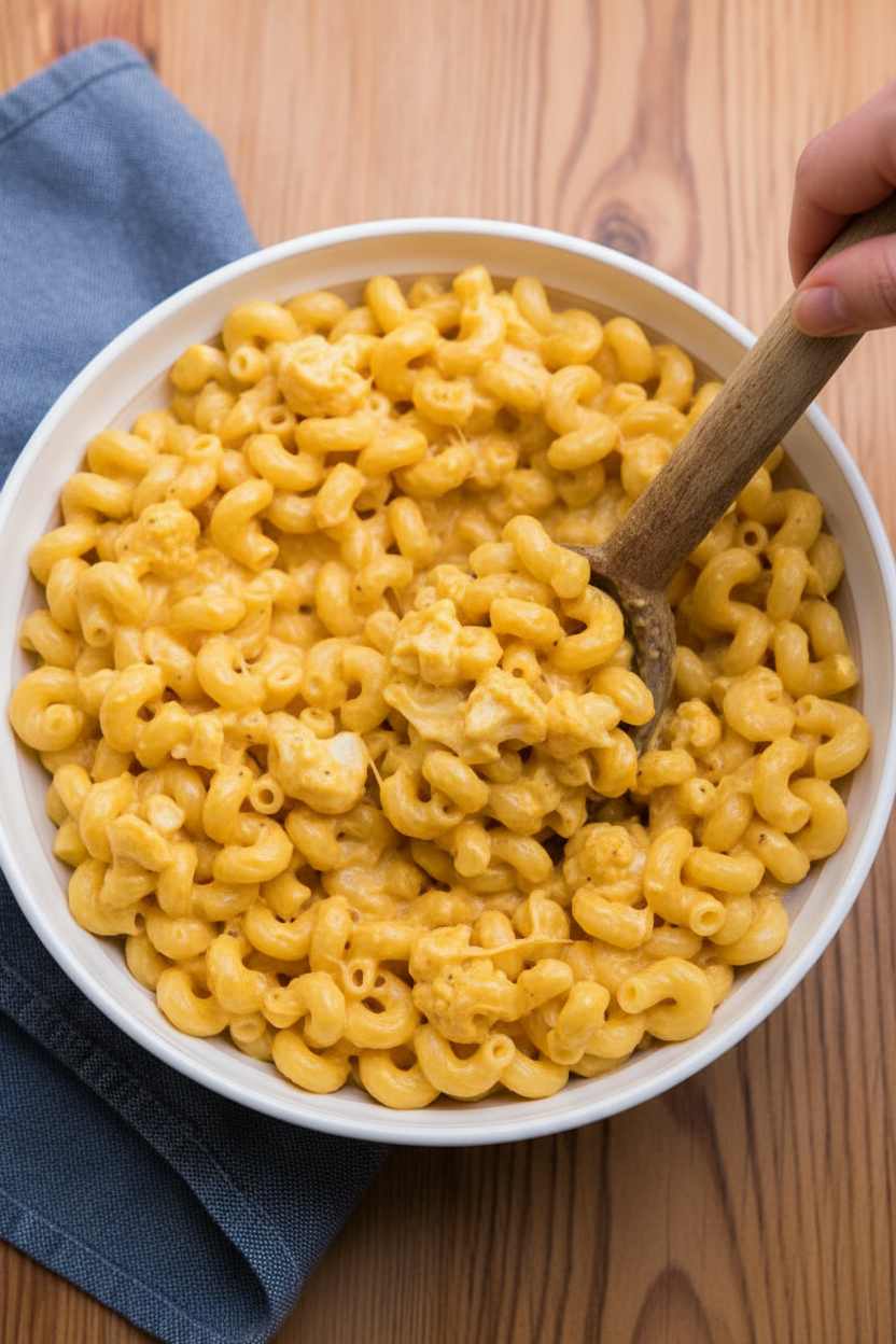 One-Pot Cauliflower Mac and Cheese | Caroline Chambers