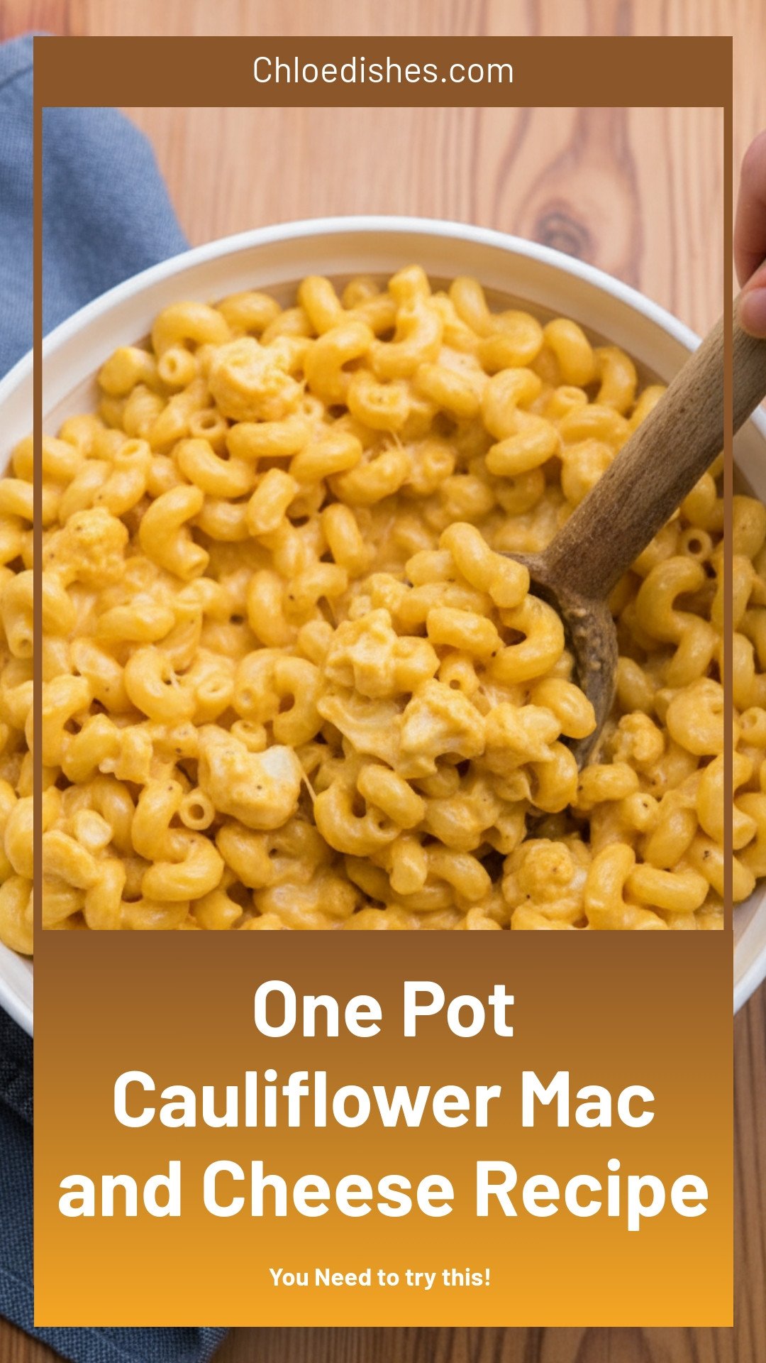 One-Pot Cauliflower Mac and Cheese | Caroline Chambers