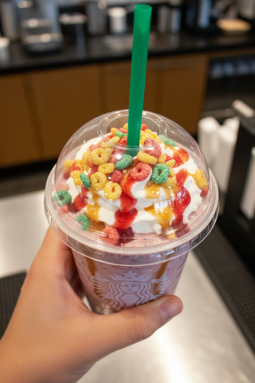 This Is How to Order a Cap’n Crunch Frappuccino from the Secret Menu at Starbucks