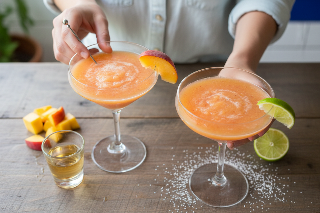Peach Daiquiri Recipe Two Easy Methods