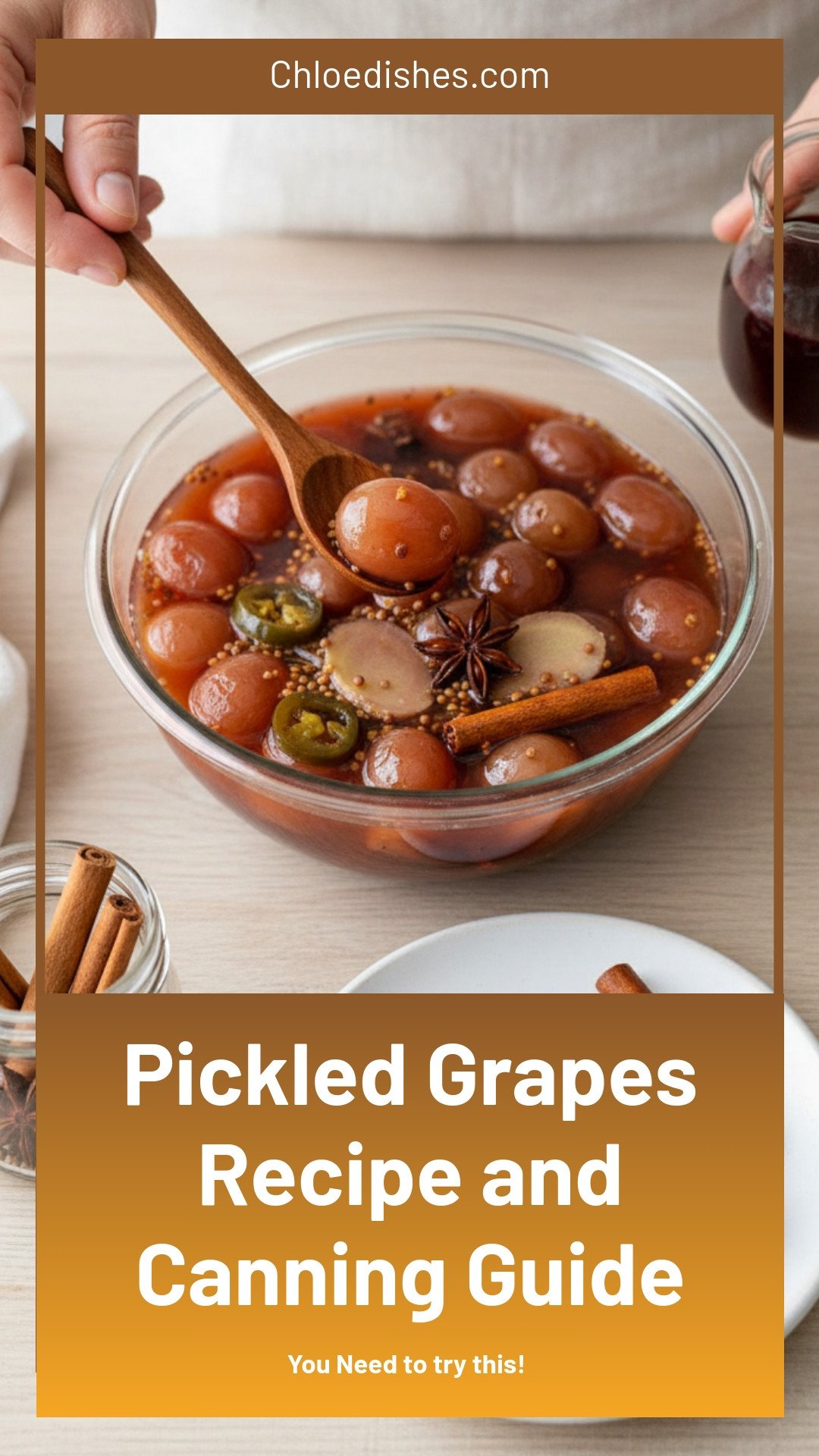 Pickled Grapes