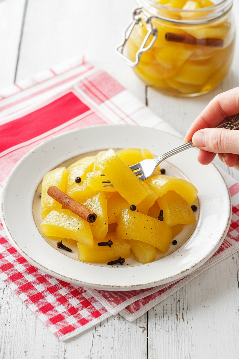 Pickled Watermelon Rind