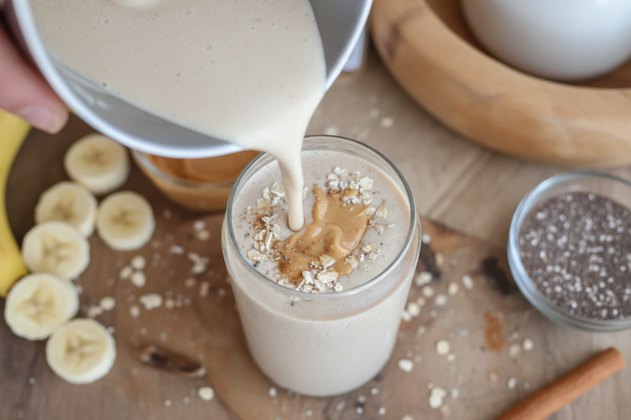 Vanilla Smoothie Packed with Protein: Protein Packed Vanilla Smoothie Recipe