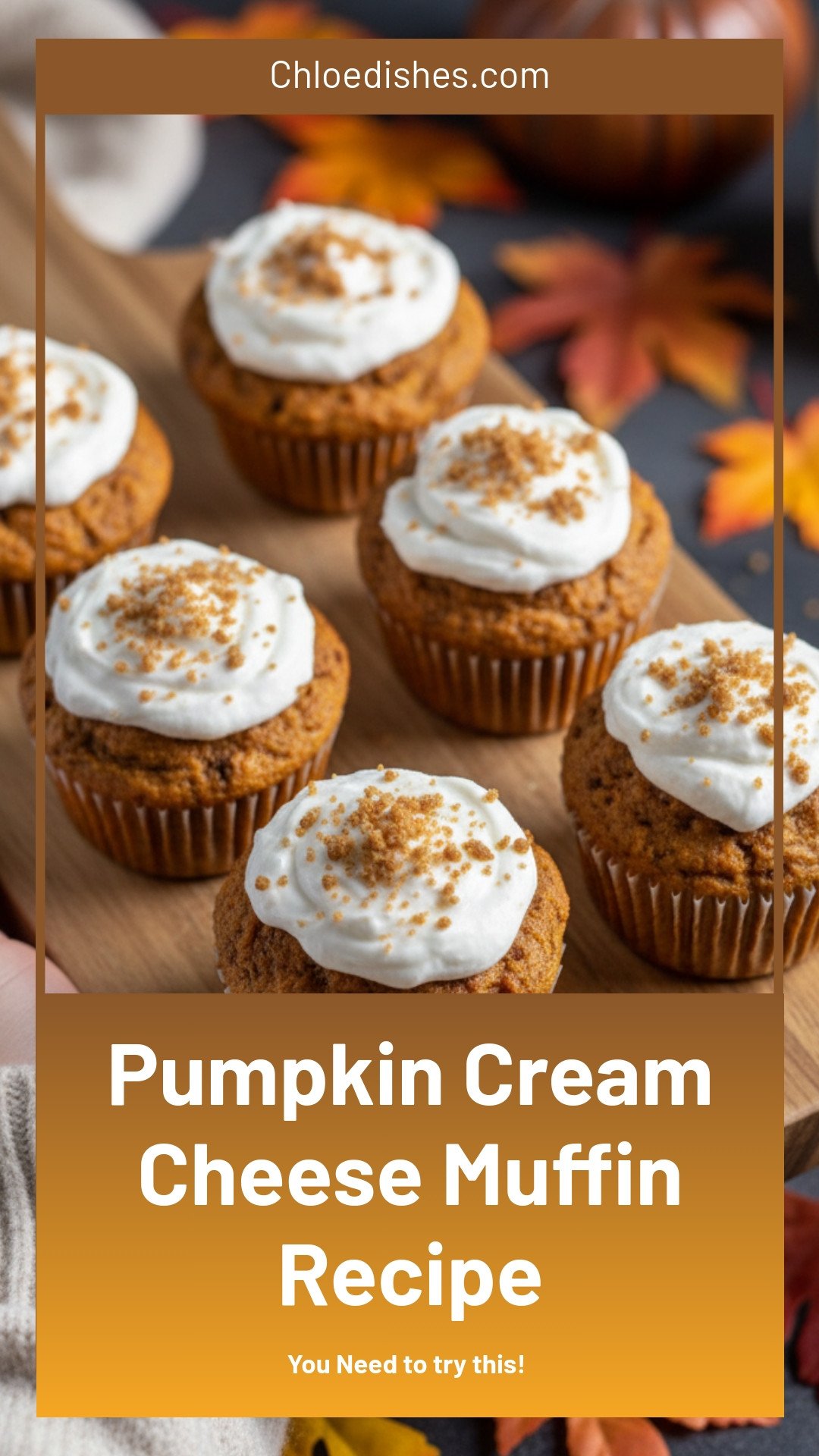 Pumpkin Cream Cheese Muffins Recipe