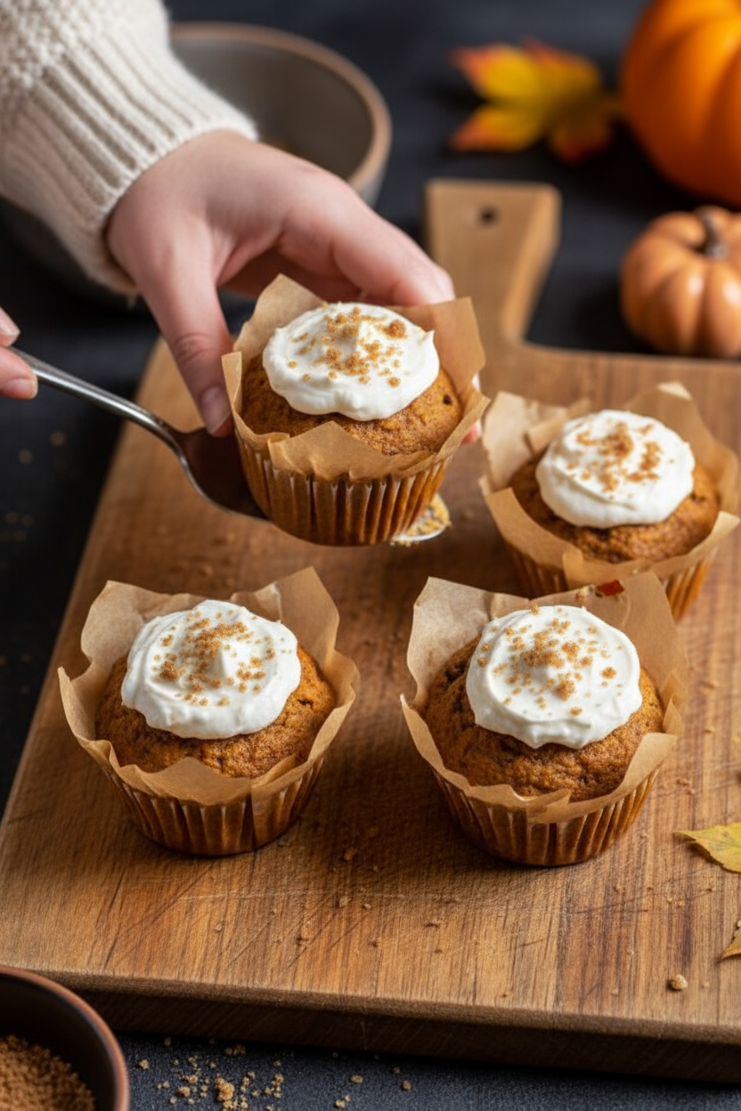 Pumpkin Cream Cheese Muffins Recipe