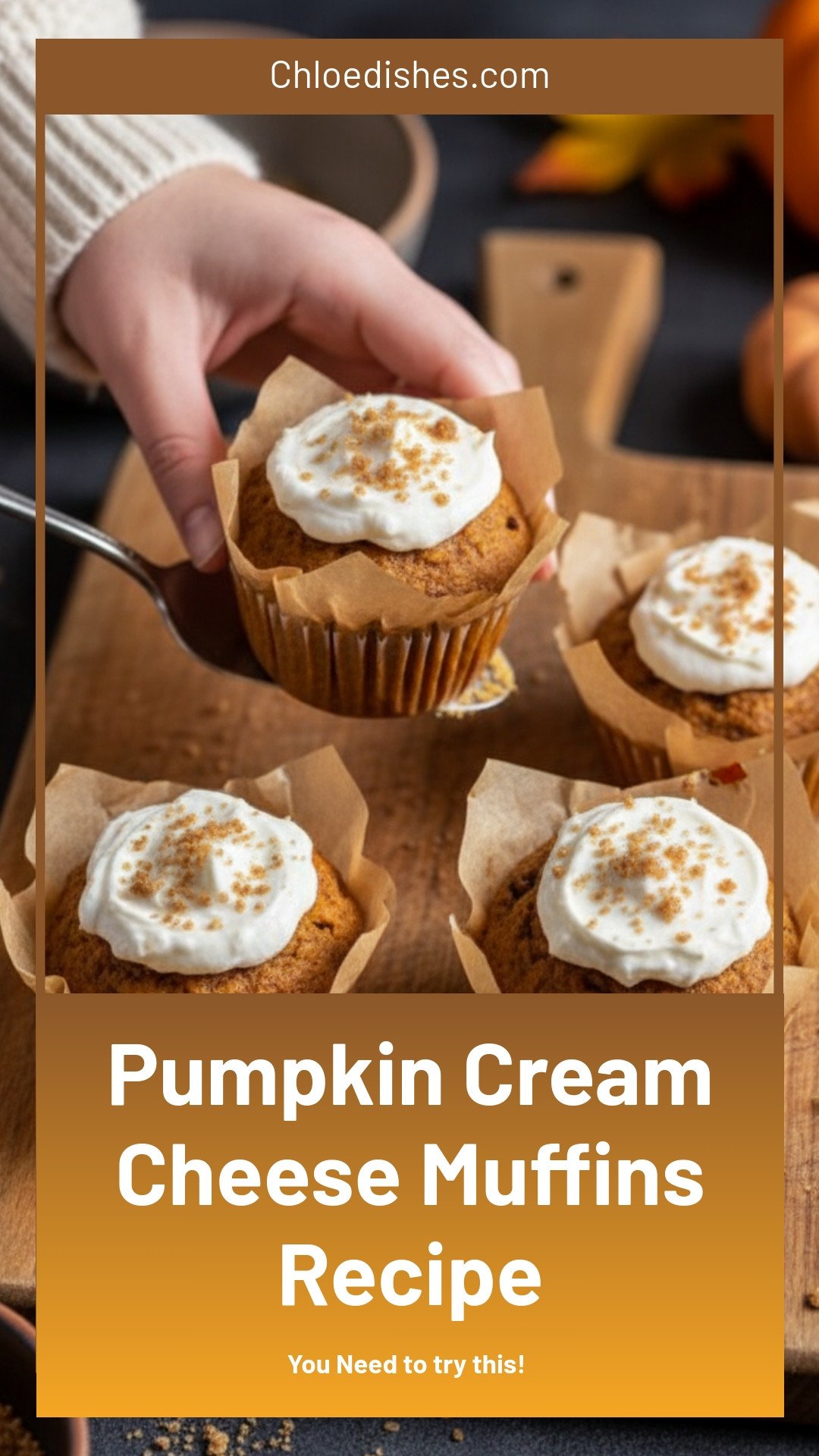 Pumpkin Cream Cheese Muffins Recipe