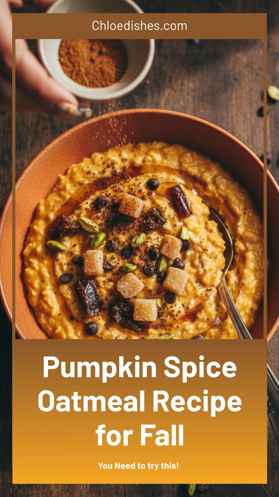 Pumpkin Spice Oatmeal Recipe