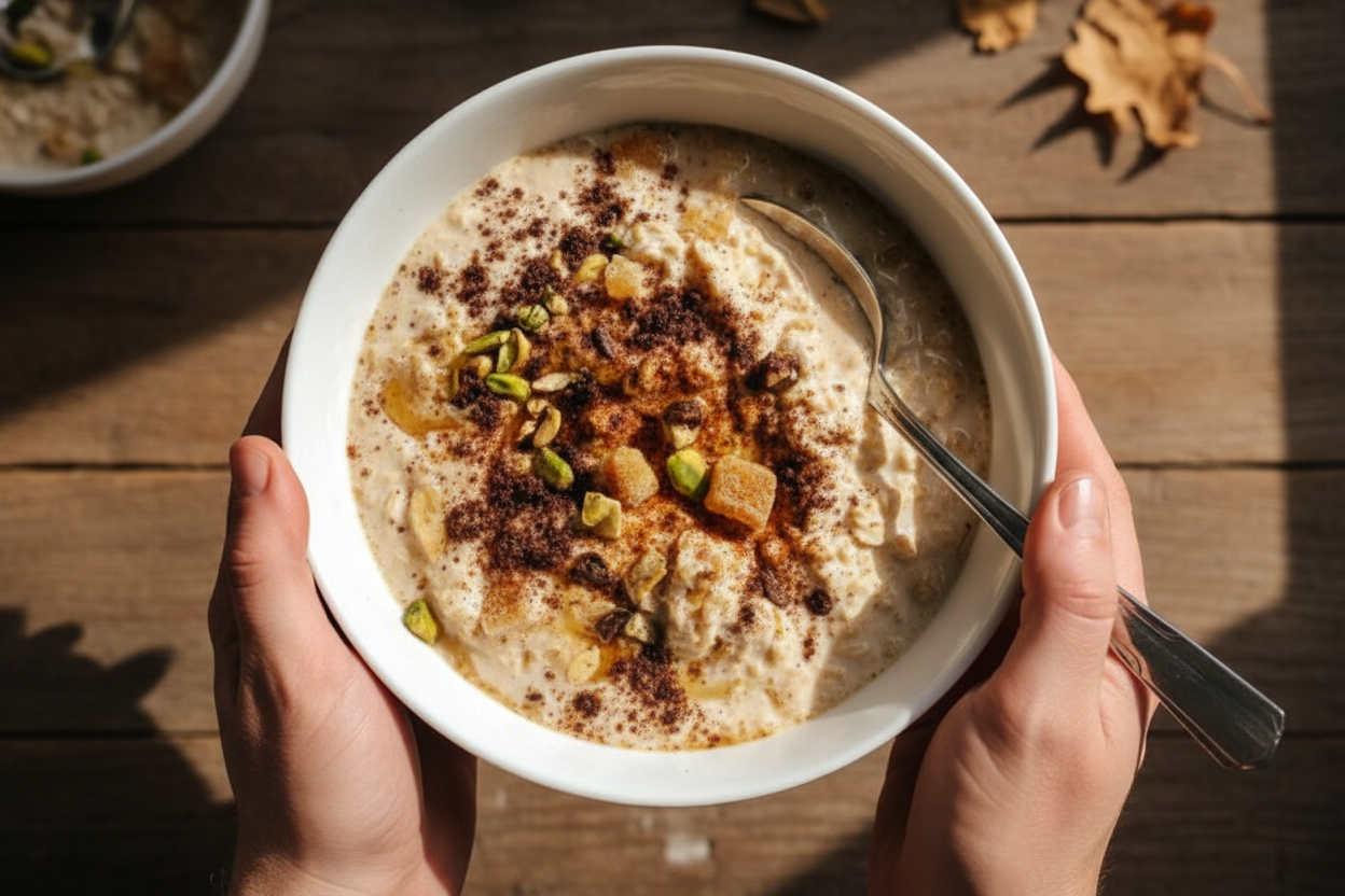 Pumpkin Spice Oatmeal Recipe for Fall