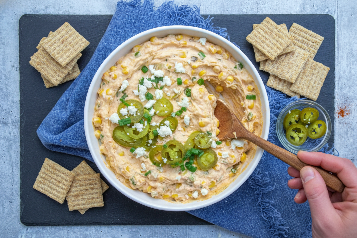 Quick Jalapeño Corn Dip Recipe