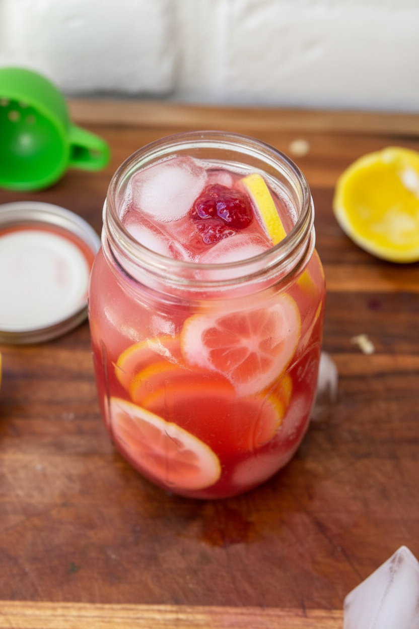 Raspberry Jar-garita | Caroline Chambers