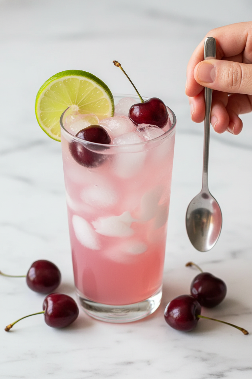 Pink Lemonade Mocktail