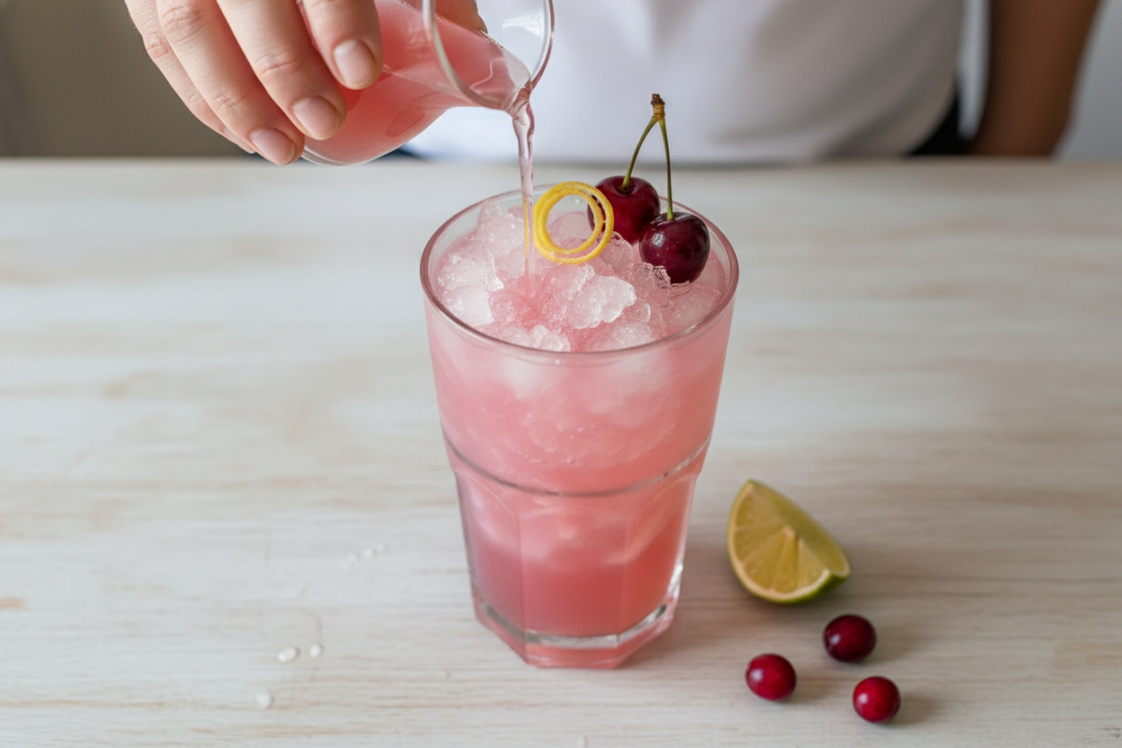 Refreshing Pink Lemonade Mocktail Recipe