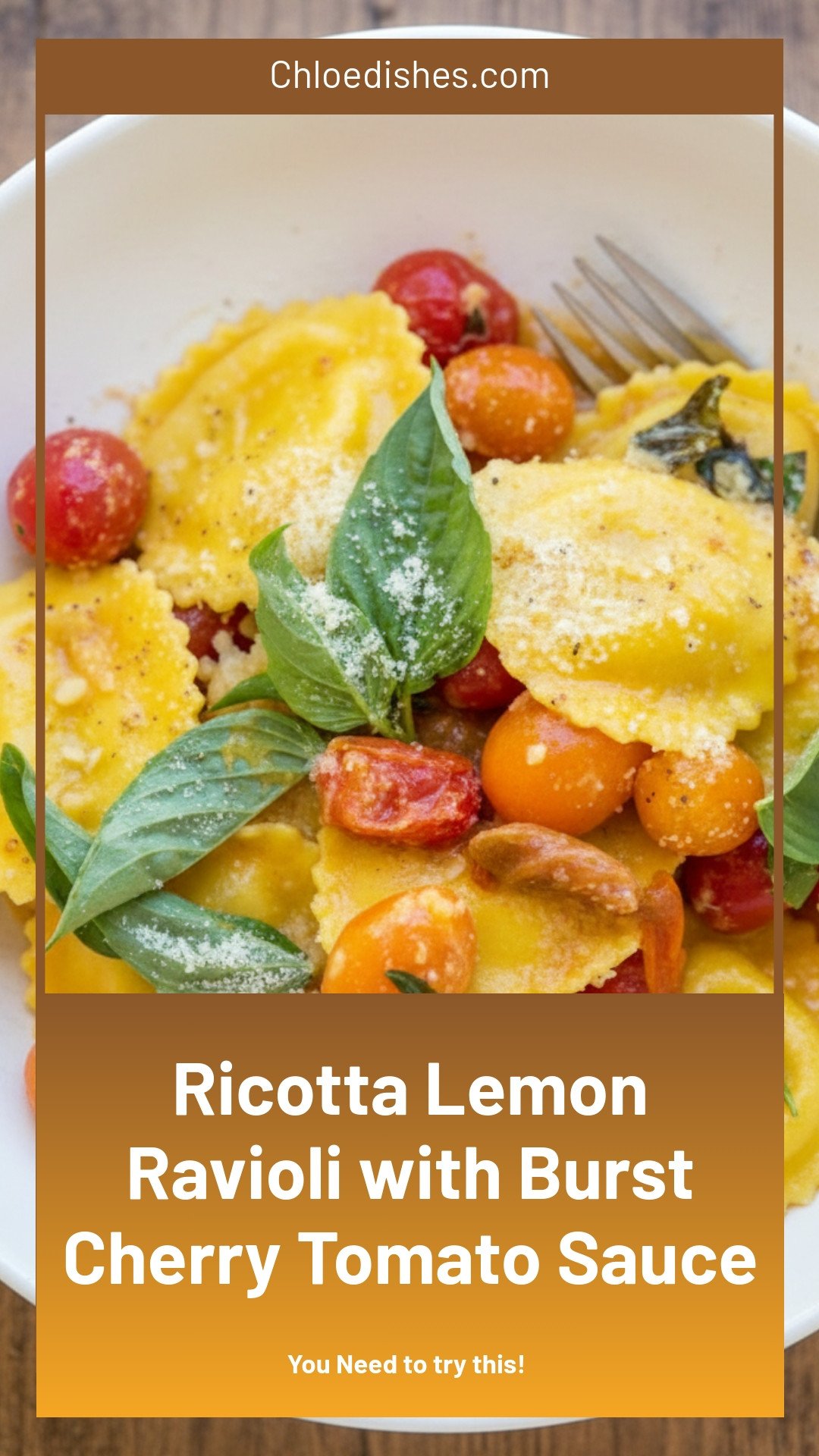 Trader Joe's Tuesday: Ricotta and Lemon Zest Ravioli with Burst Cherry Tomato Sauce | Caroline Chambers