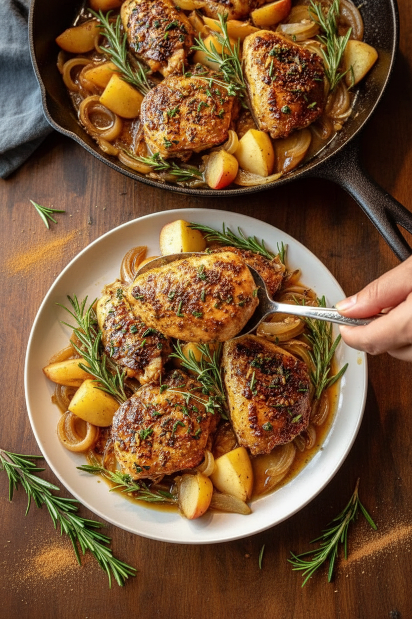 Rosemary Apple Cider Chicken