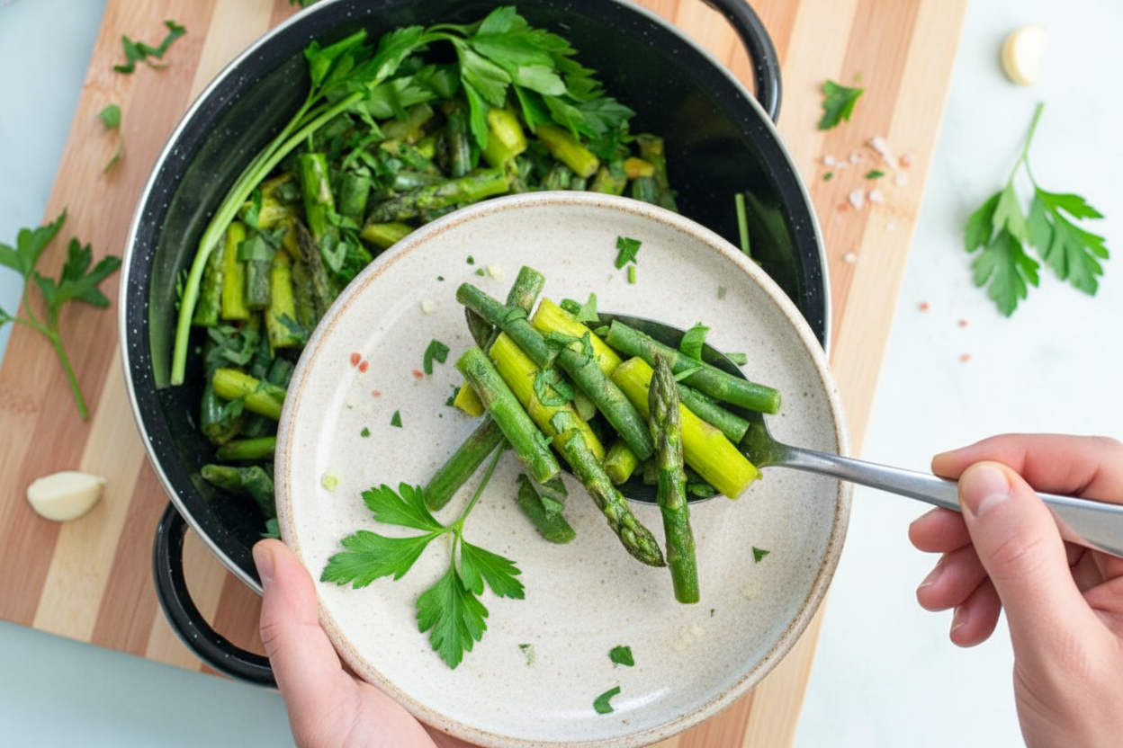 Sauteed Green Beans and Asparagus Recipe